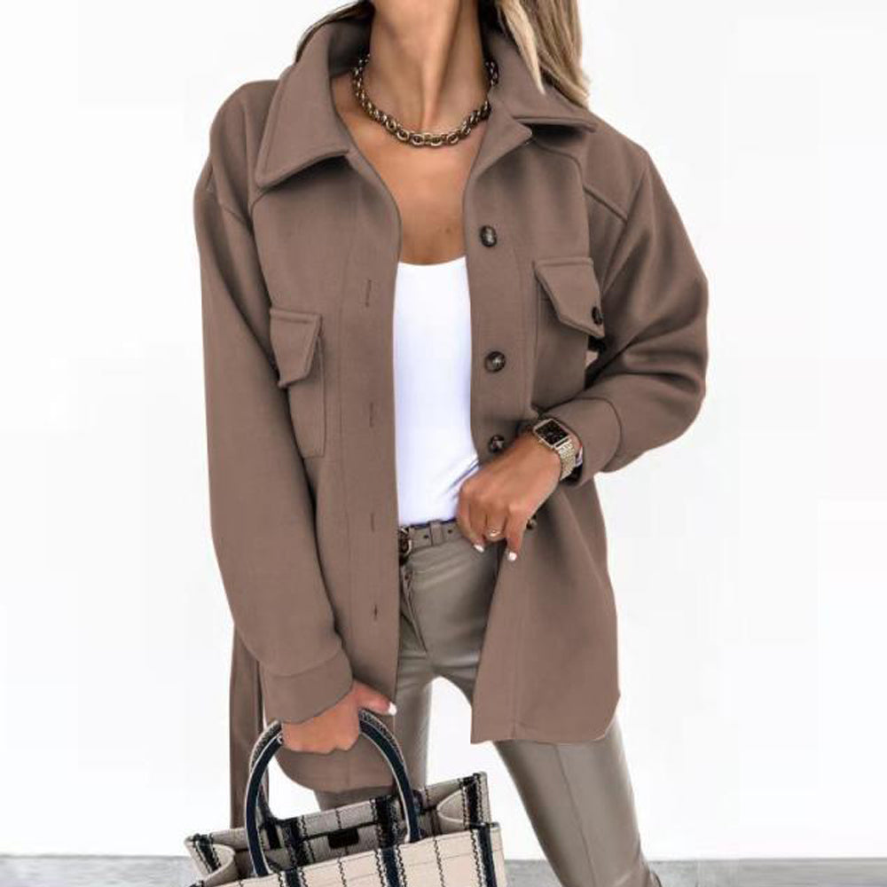 Jacket - Streamlined Shape & Polyester Blend Holds Form