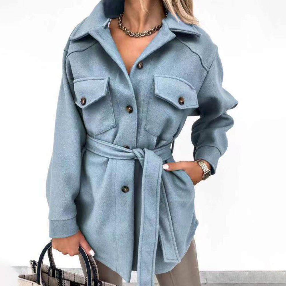 Jacket - Streamlined Shape & Polyester Blend Holds Form