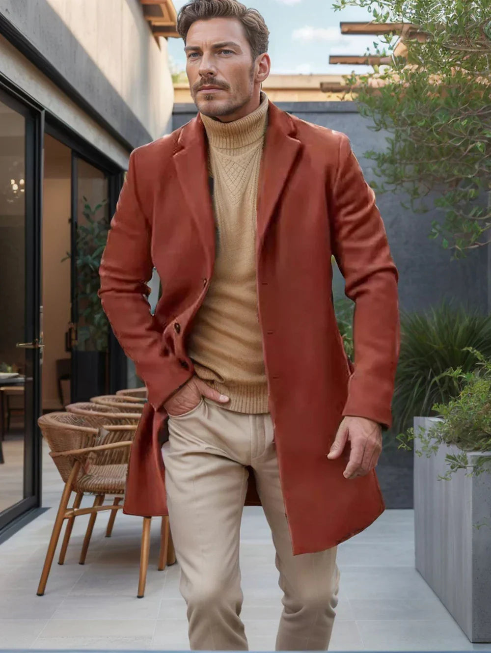 Jacket – Tailored Structured Shape & Streamlined Fit