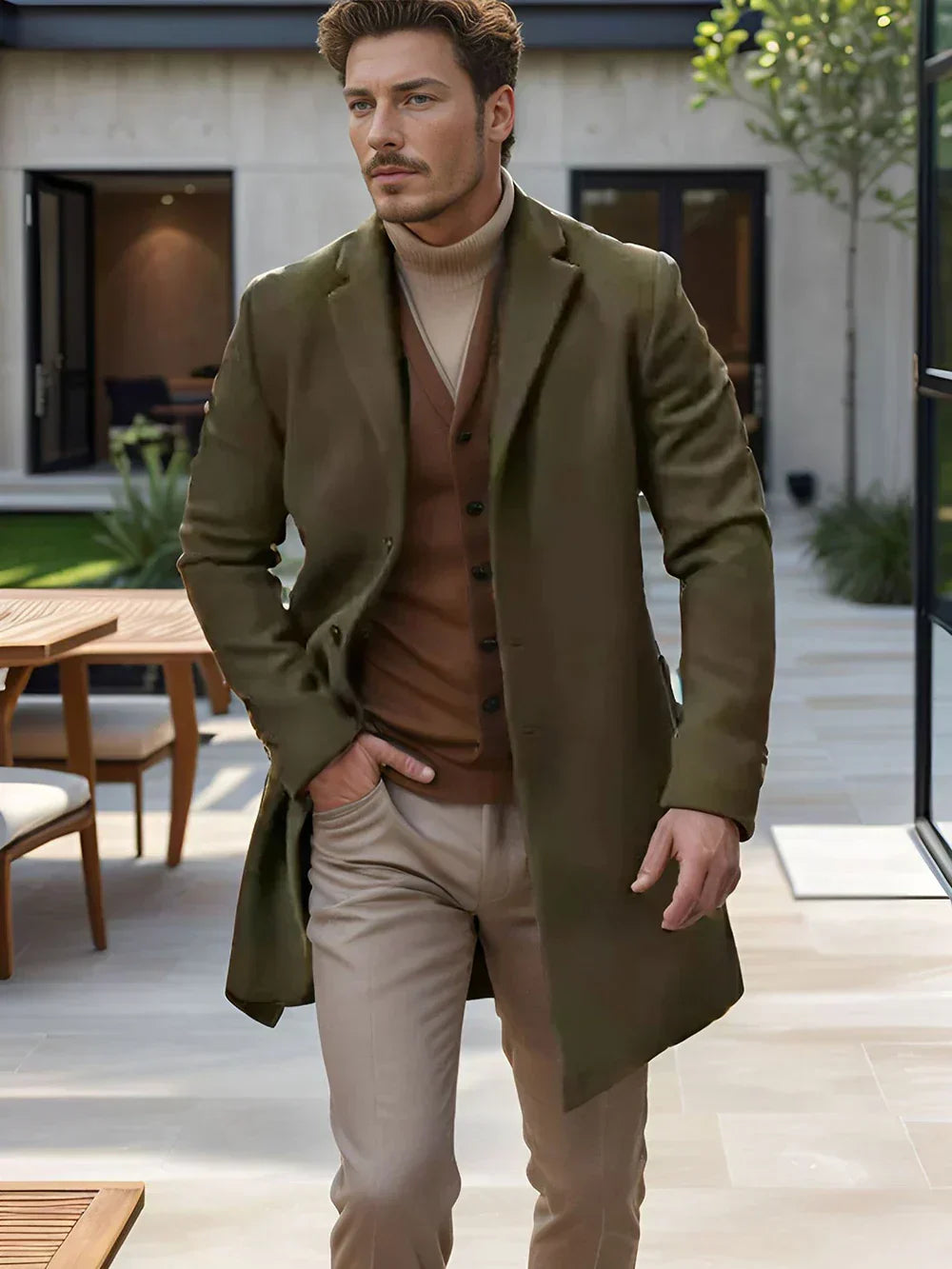 Jacket – Tailored Structured Shape & Streamlined Fit