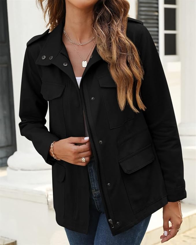 Jacket – Zip Front & Layer Friendly Cut For Easy Movement