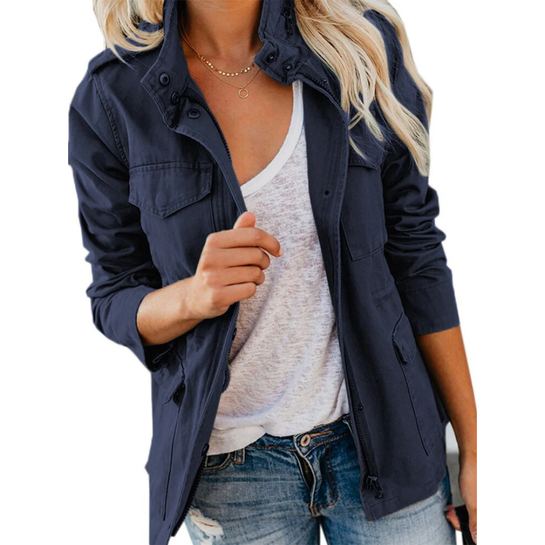 Jacket – Zip Front & Layer Friendly Cut For Easy Movement