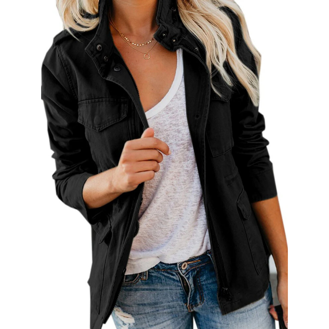 Jacket – Zip Front & Layer Friendly Cut For Easy Movement