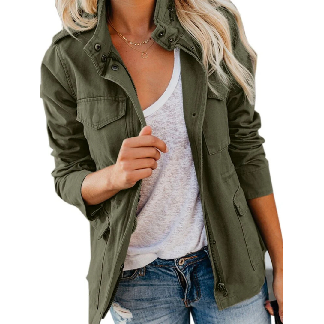 Jacket – Zip Front & Layer Friendly Cut For Easy Movement