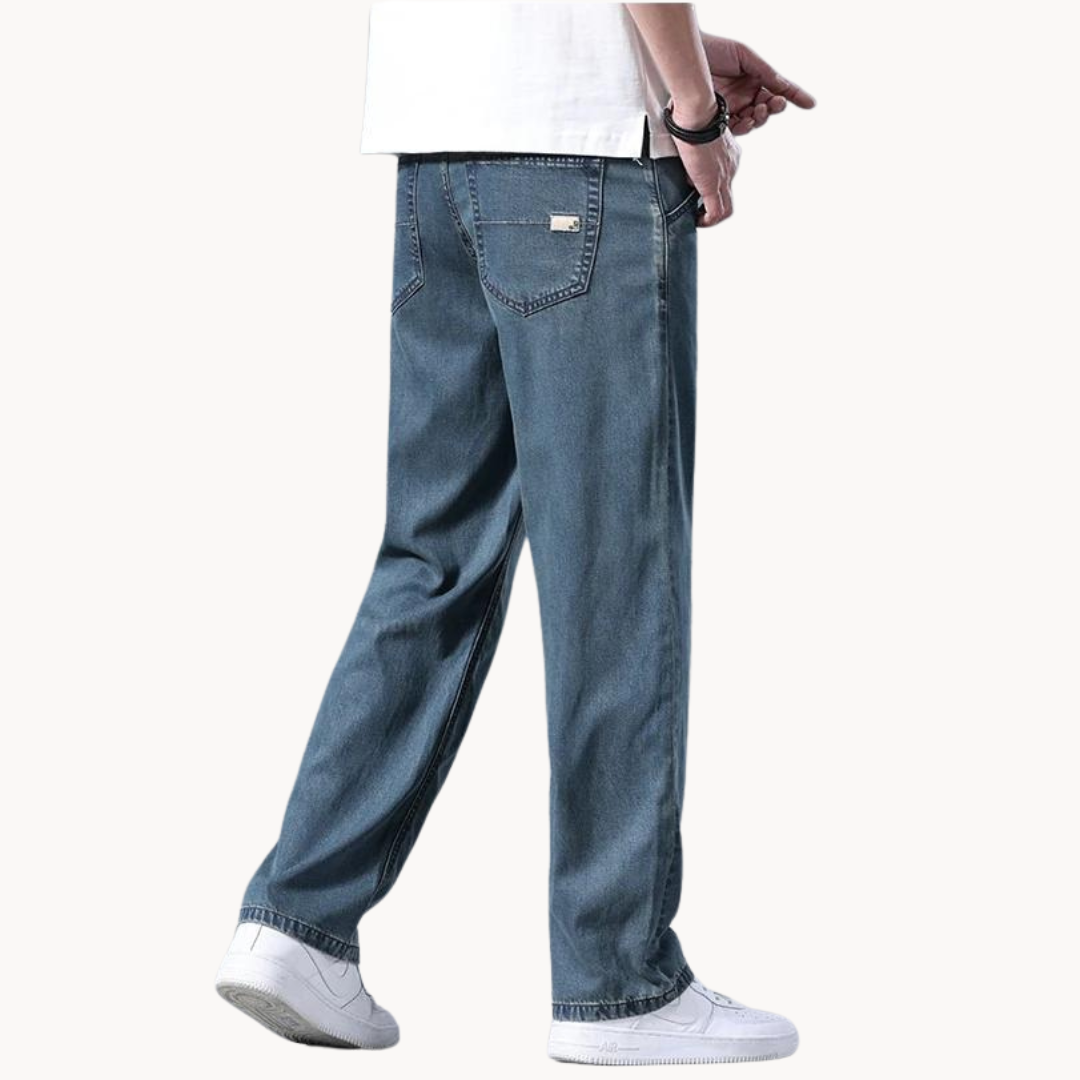 Jeans - Denim Blend Lower Rise & Roomy Hips Move Freely