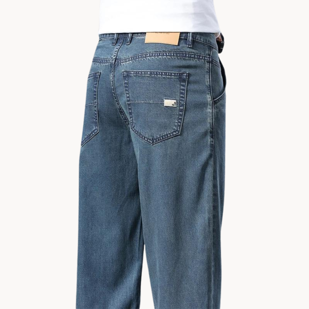 Jeans - Denim Blend Lower Rise & Roomy Hips Move Freely