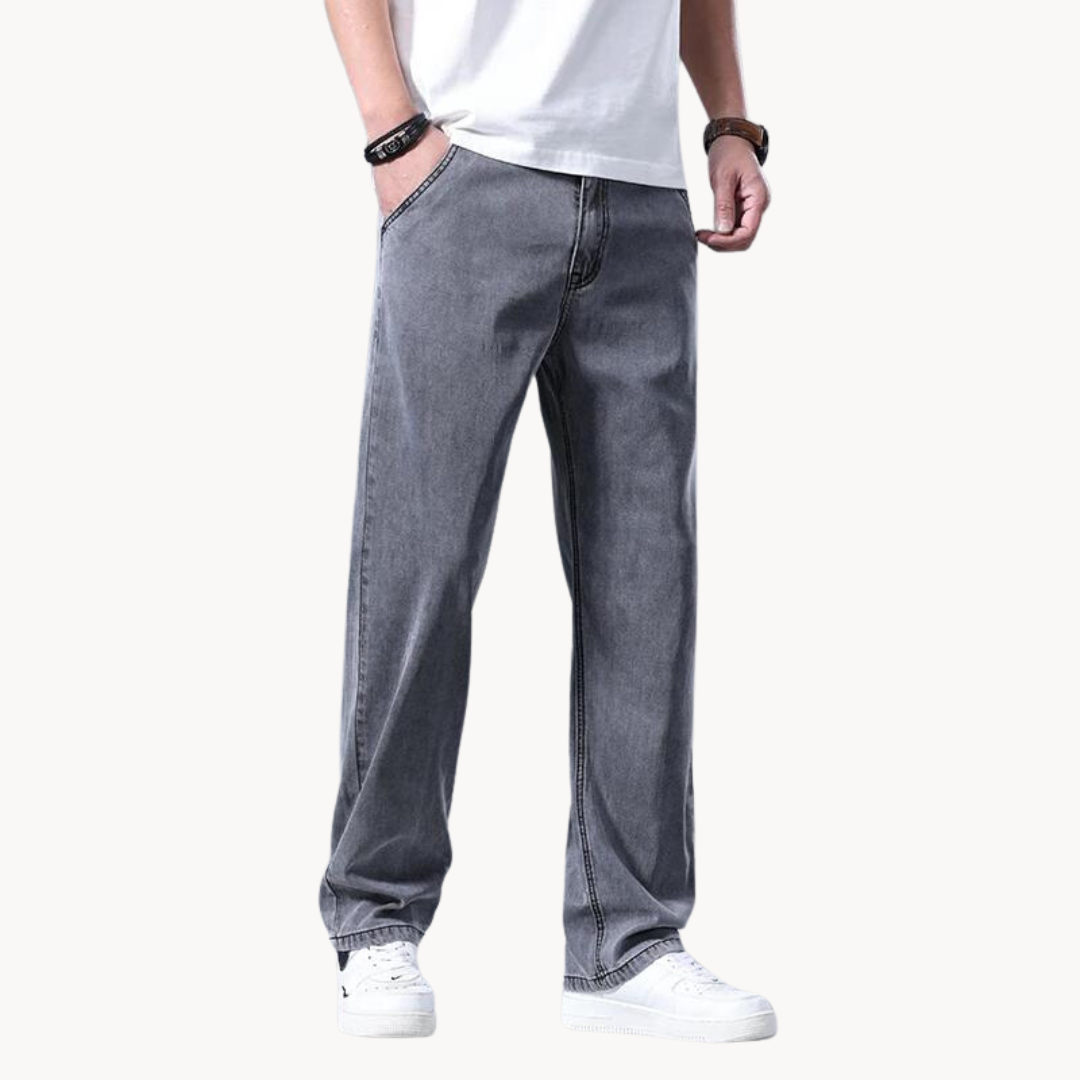 Jeans - Denim Blend Lower Rise & Roomy Hips Move Freely