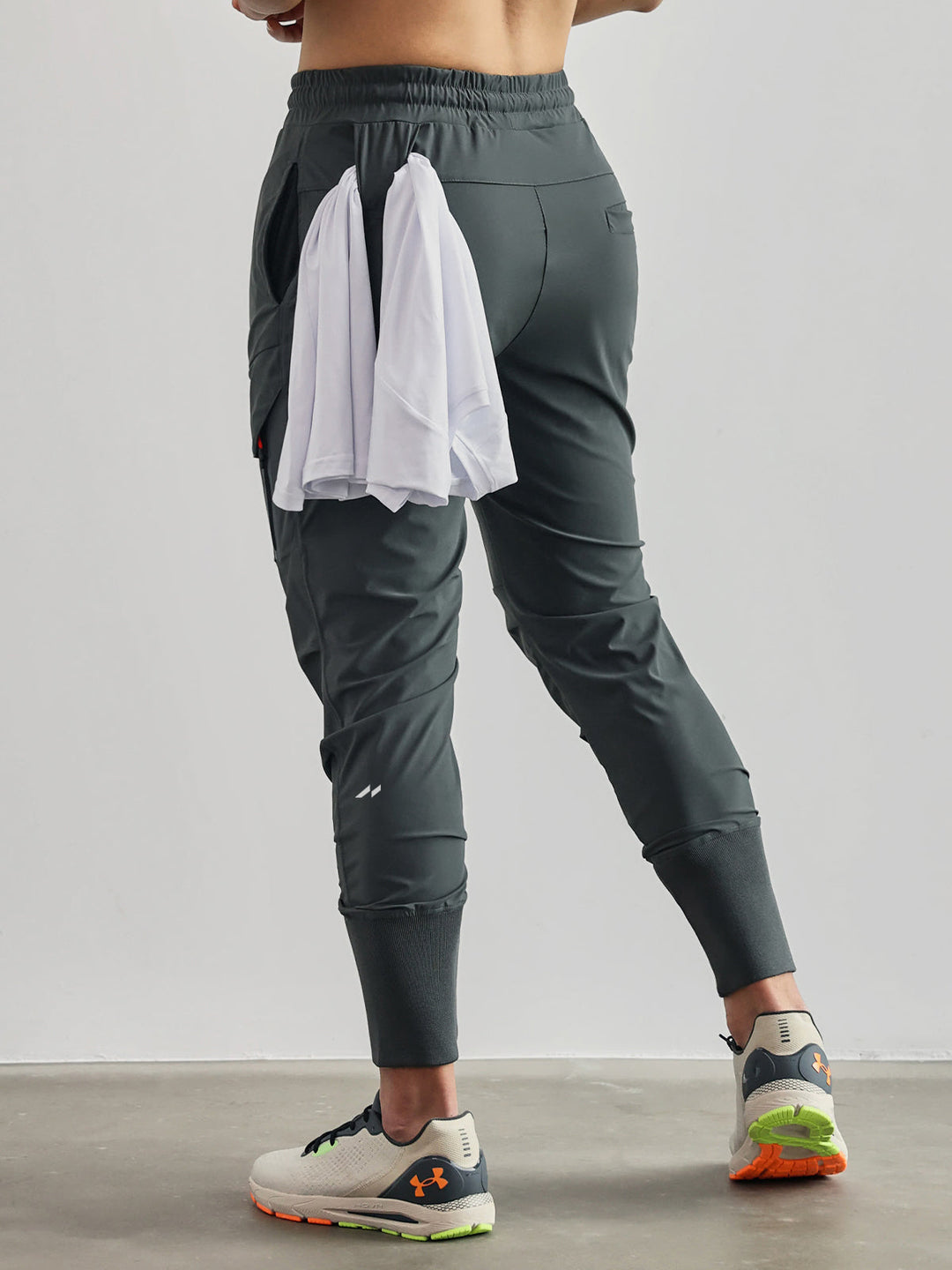 Joggers - Polyester Blend Sporty Cut & Flexible Shape