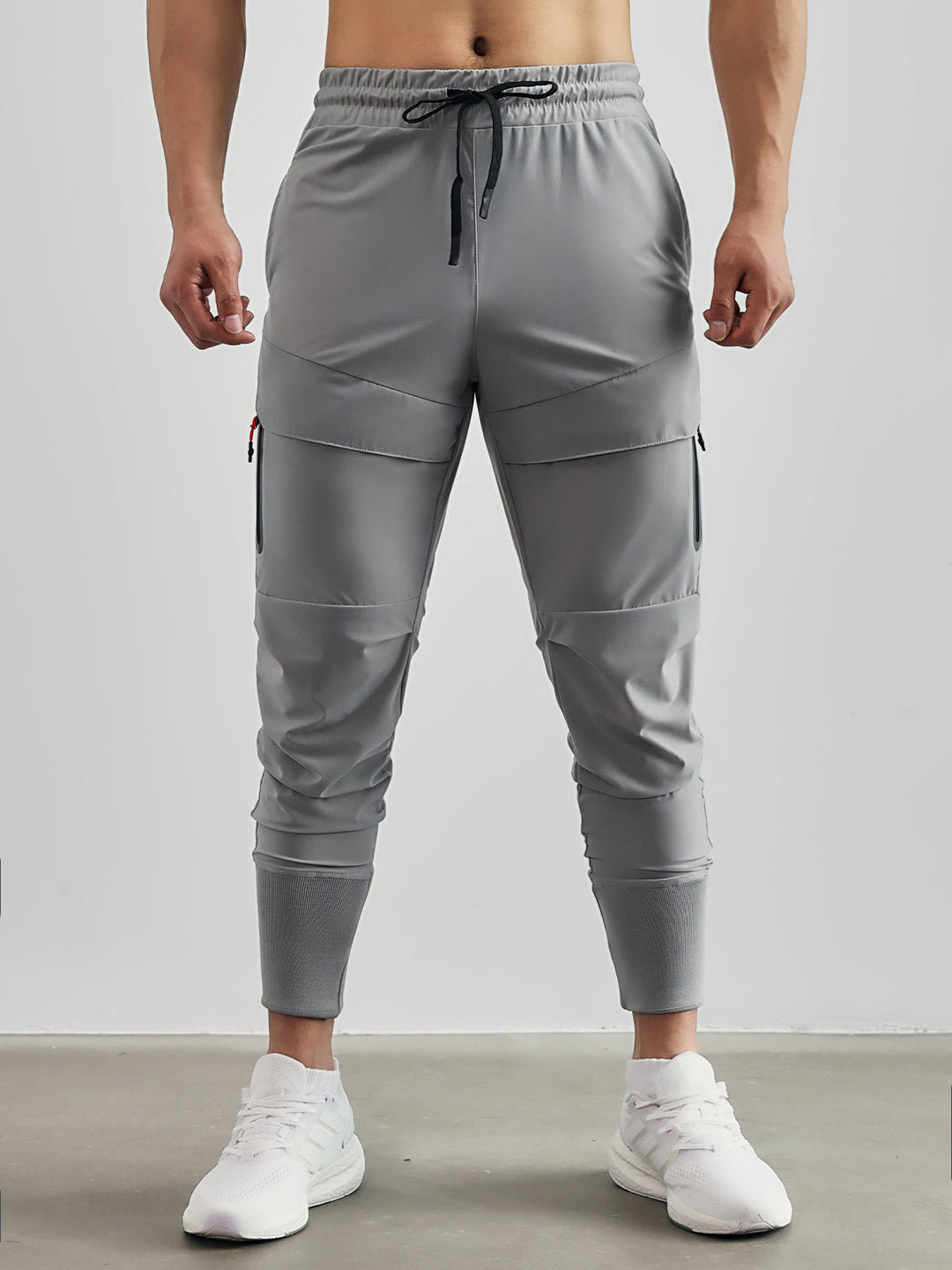 Joggers - Polyester Blend Sporty Cut & Flexible Shape