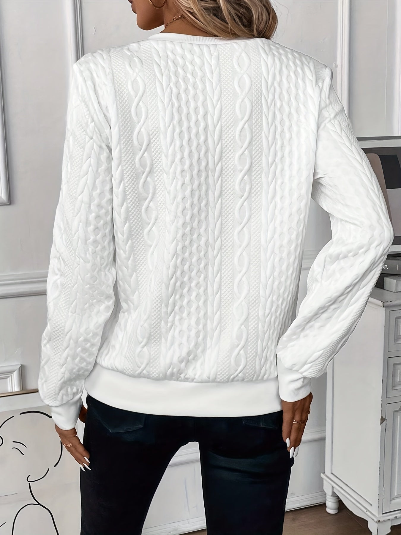 Jumper - Soft Yarn Blend Zip Front And Flexible Fit