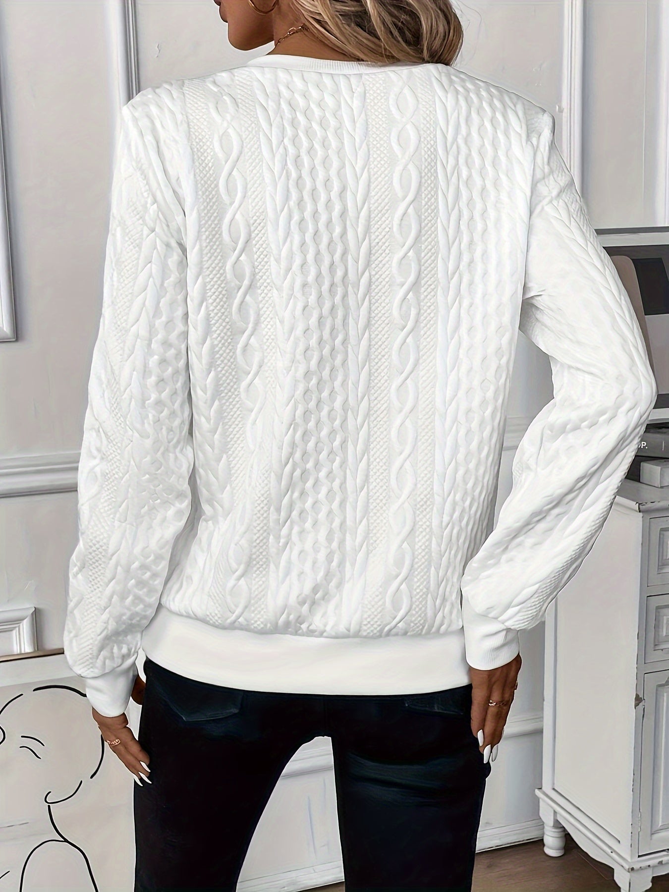 Jumper - Soft Yarn Blend Zip Front And Flexible Fit