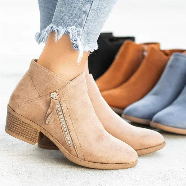 Knee Boots - Polyester Blend Tall Shaft And Arch Support