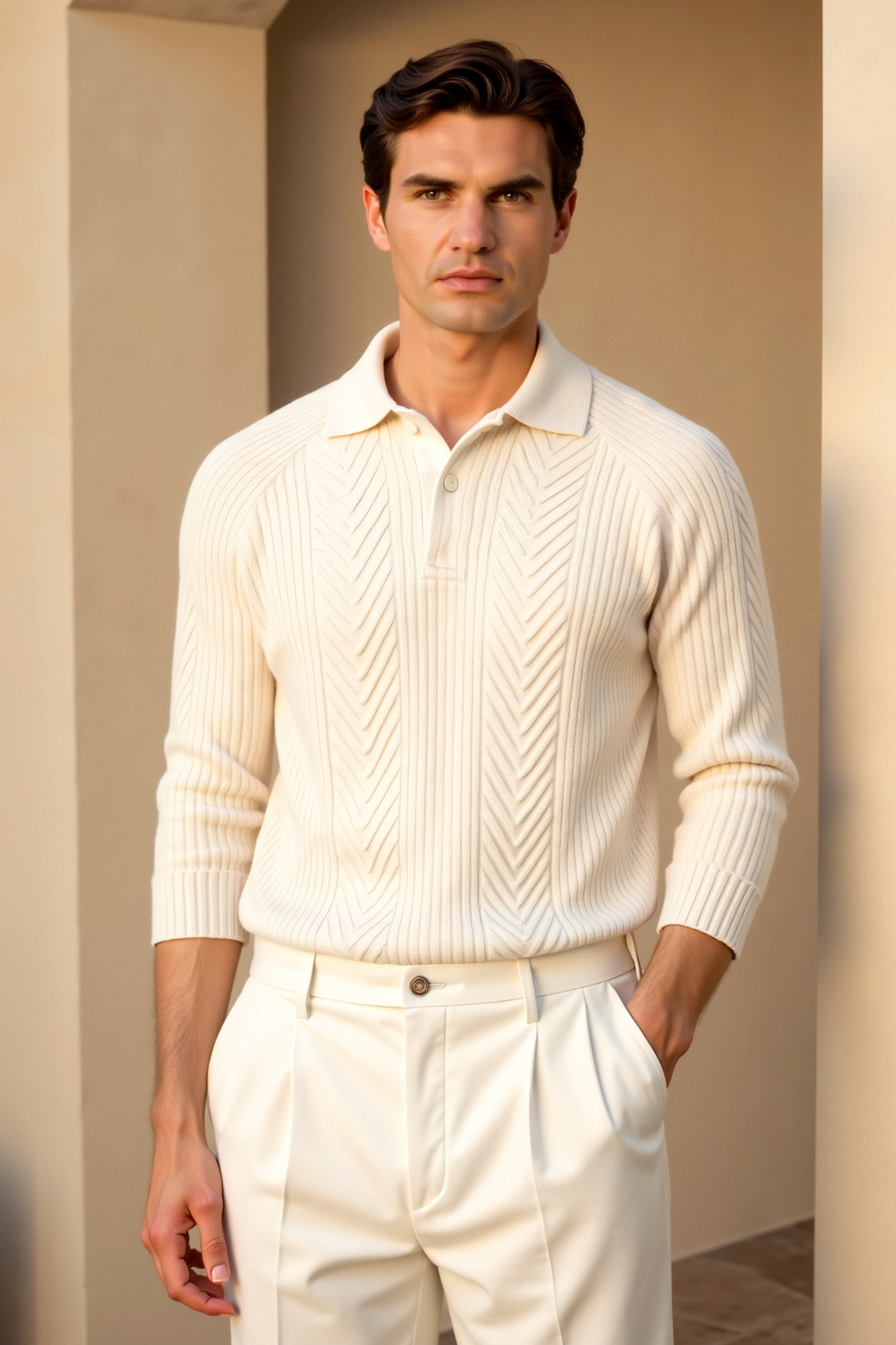 Knit Blend Sweater - Relaxed Silhouette And Easy Movement