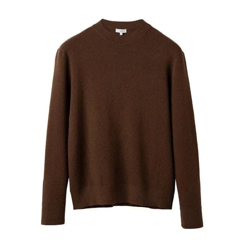 Knit Blend Sweater - Slim Shape And Flexible Breathable Fit