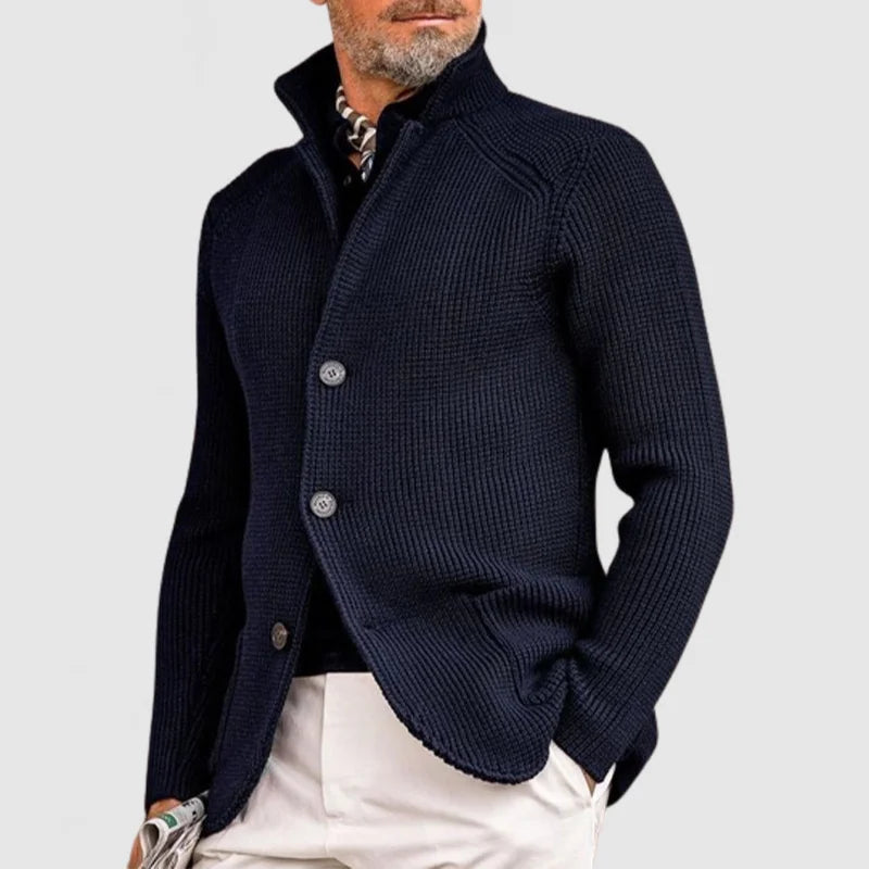 Knit Cardigan - Fitted Shape & Controlled Warmth And Ease
