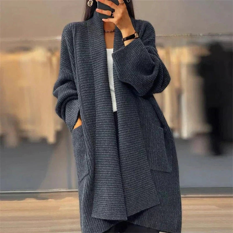 Knit Jacket - Midweight Knit Blend and Flexible Coverage