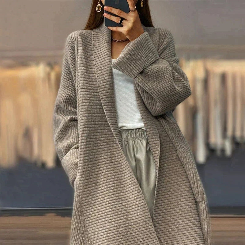 Knit Jacket - Midweight Knit Blend and Flexible Coverage