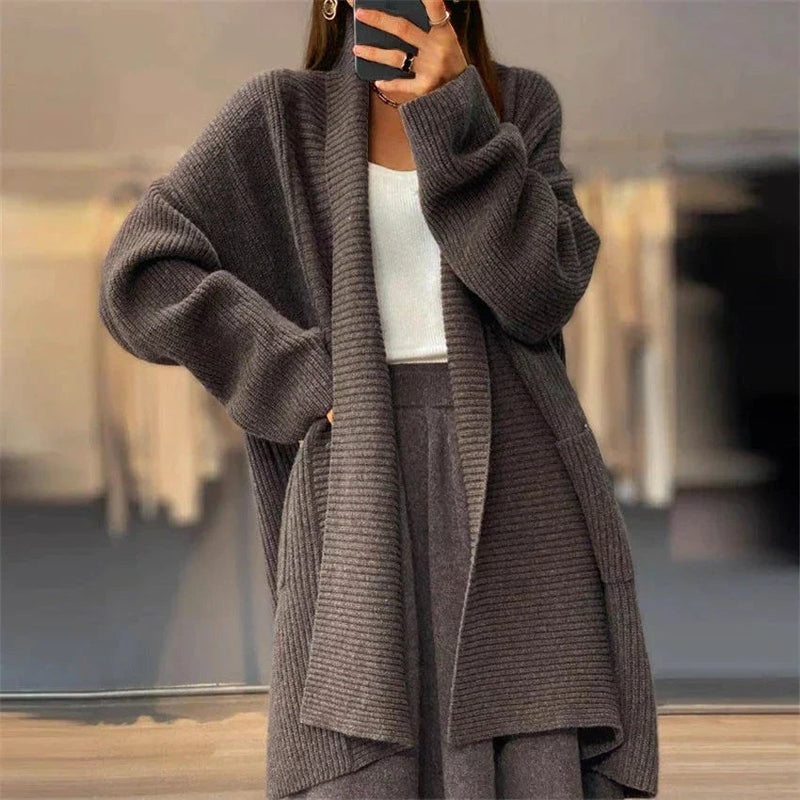 Knit Jacket - Midweight Knit Blend and Flexible Coverage