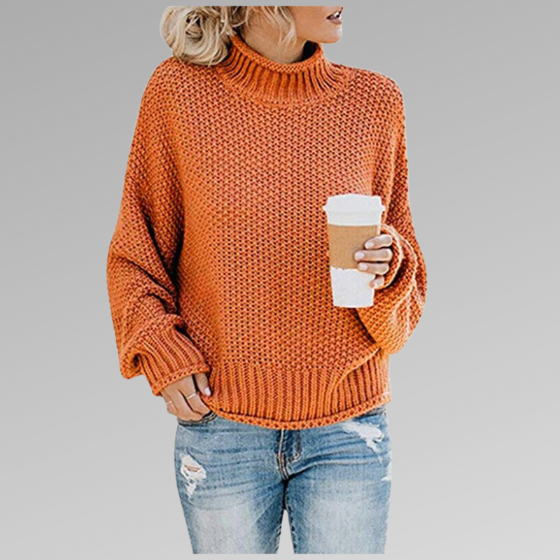 Knit Jumper - Short Relaxed Shape & Easy Movement Fit