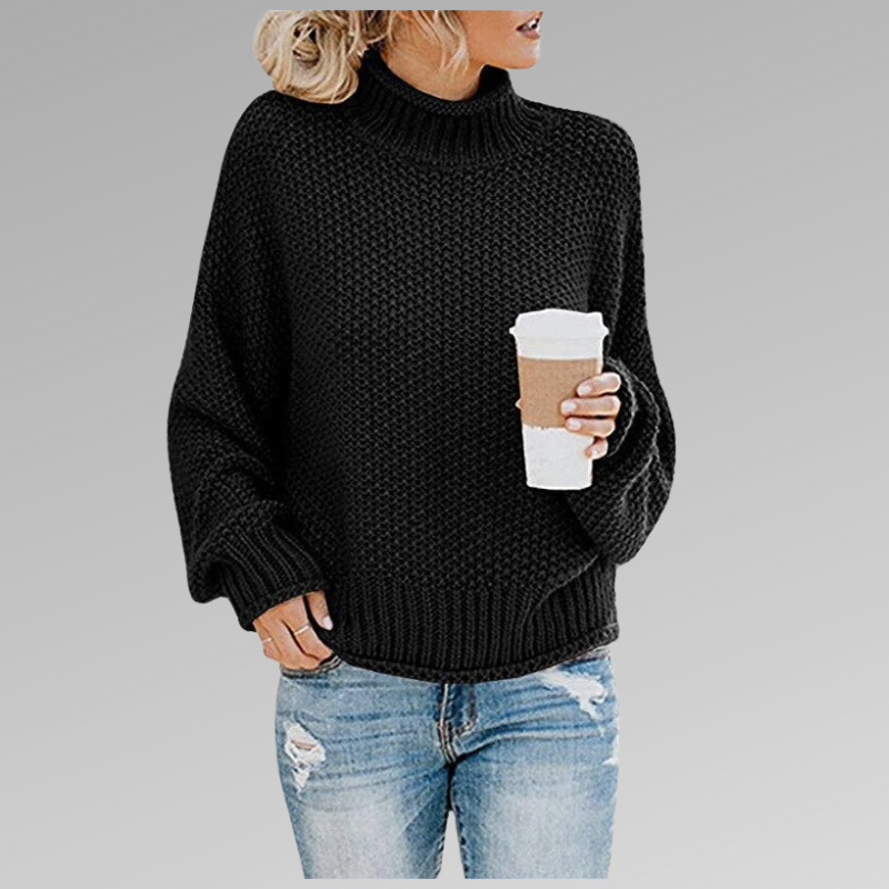 Knit Jumper - Short Relaxed Shape & Easy Movement Fit