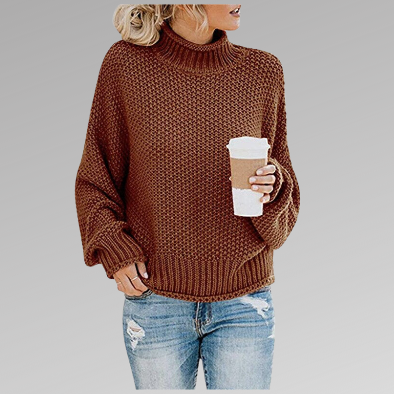 Knit Jumper - Short Relaxed Shape & Easy Movement Fit
