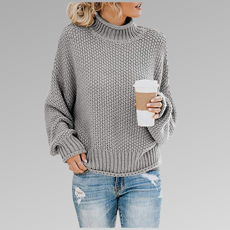 Knit Jumper - Short Relaxed Shape & Easy Movement Fit