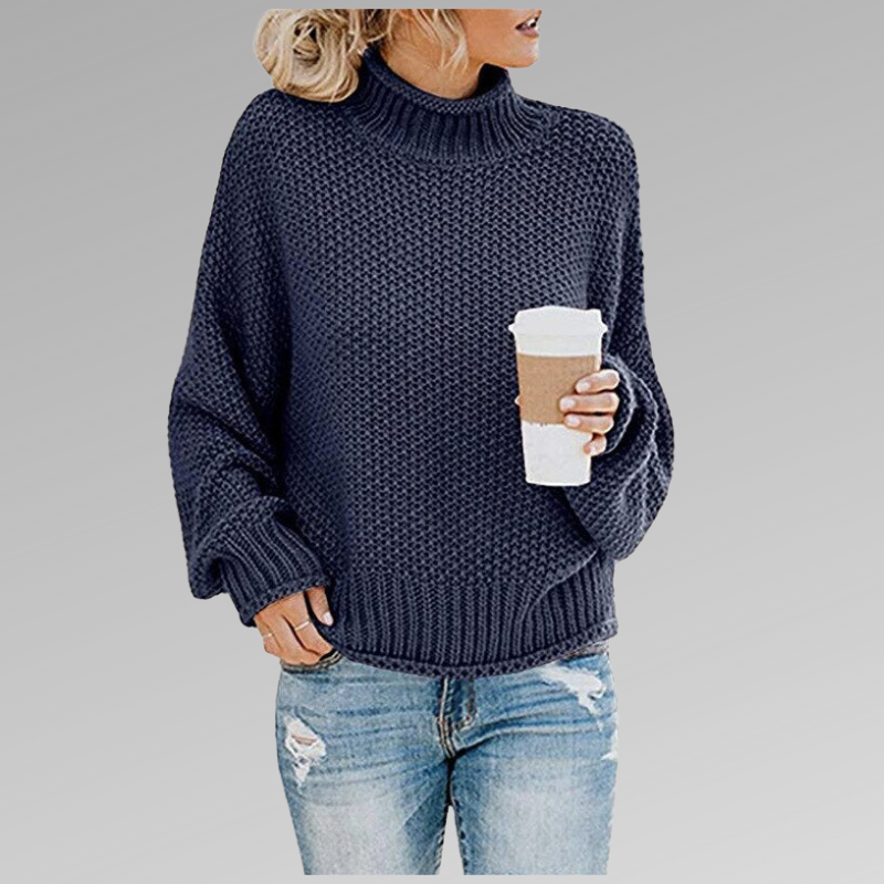 Knit Jumper - Short Relaxed Shape & Easy Movement Fit