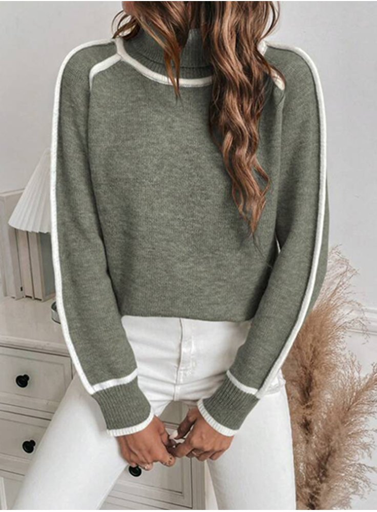 Knit Pullover - Soft Polyester Blend And Warm Flexible Fit