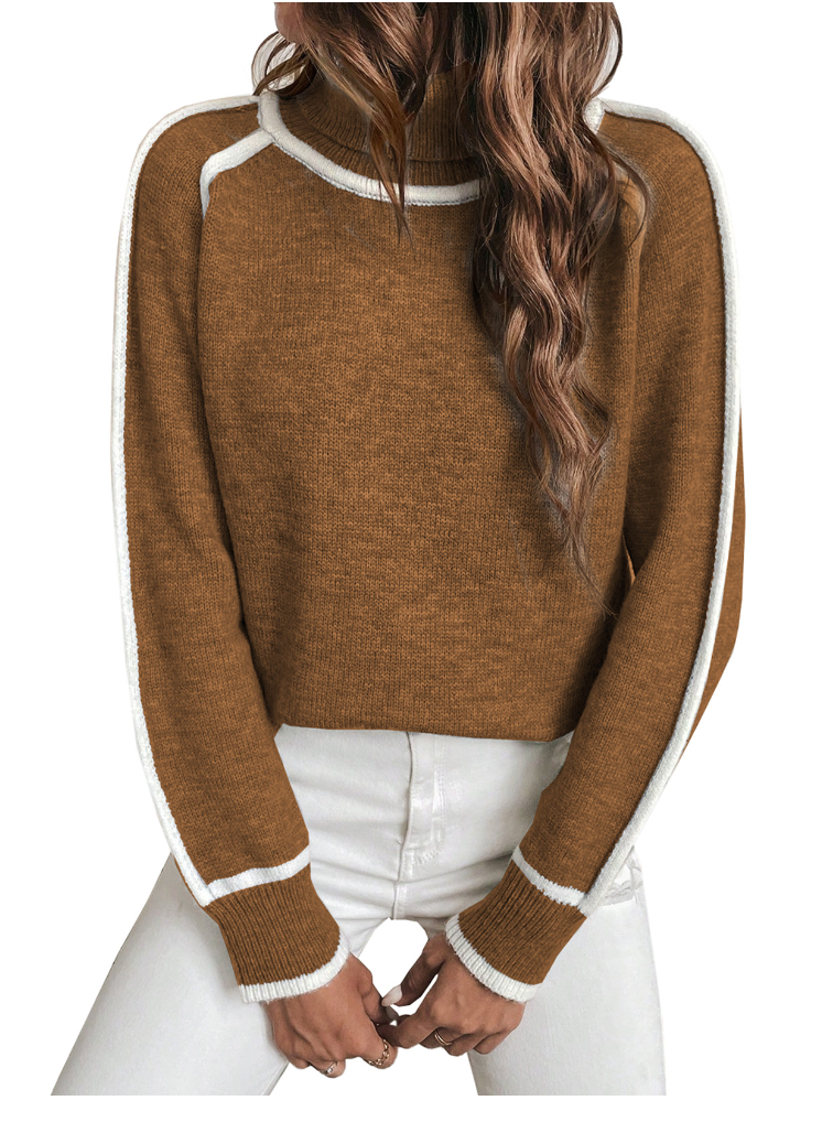 Knit Pullover - Soft Polyester Blend And Warm Flexible Fit