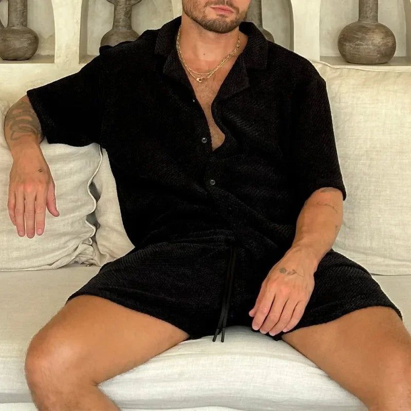 Knit Short Set – Breathable Knit Blend & Flexible Shape