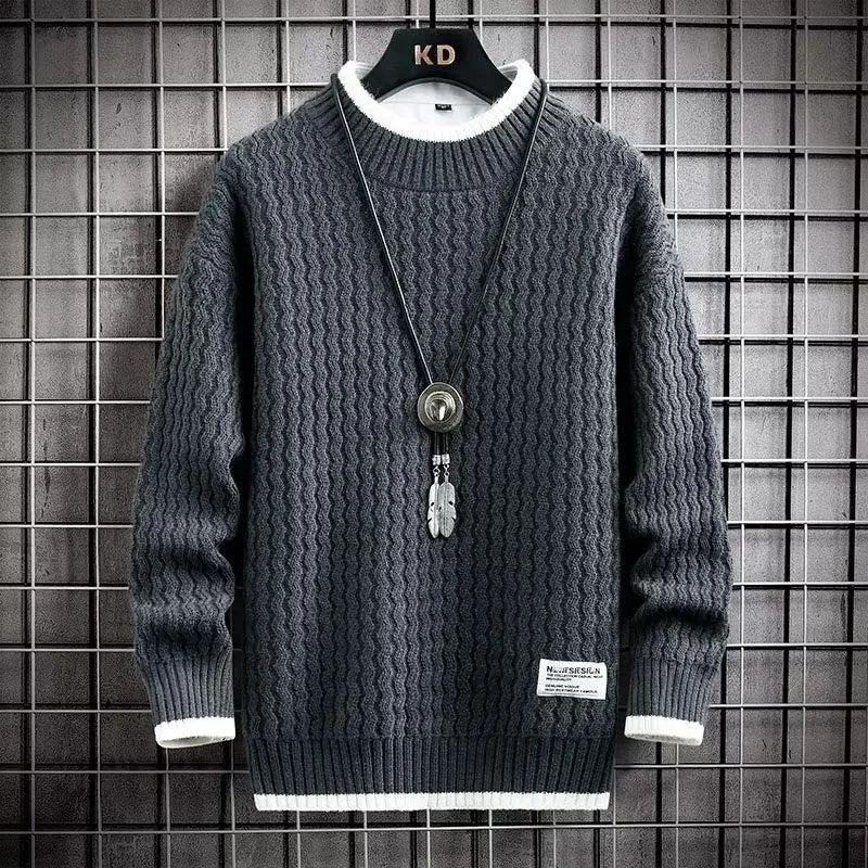 Knit Sweater - Chunky Knit Blend And Gentle Movement