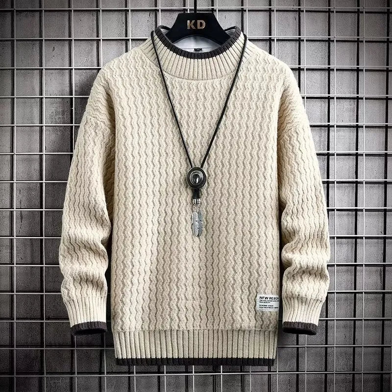 Knit Sweater - Chunky Knit Blend And Gentle Movement