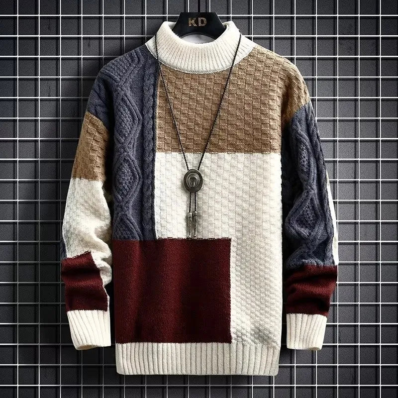 Knit Sweater - Chunky Knit Blend And Gentle Movement