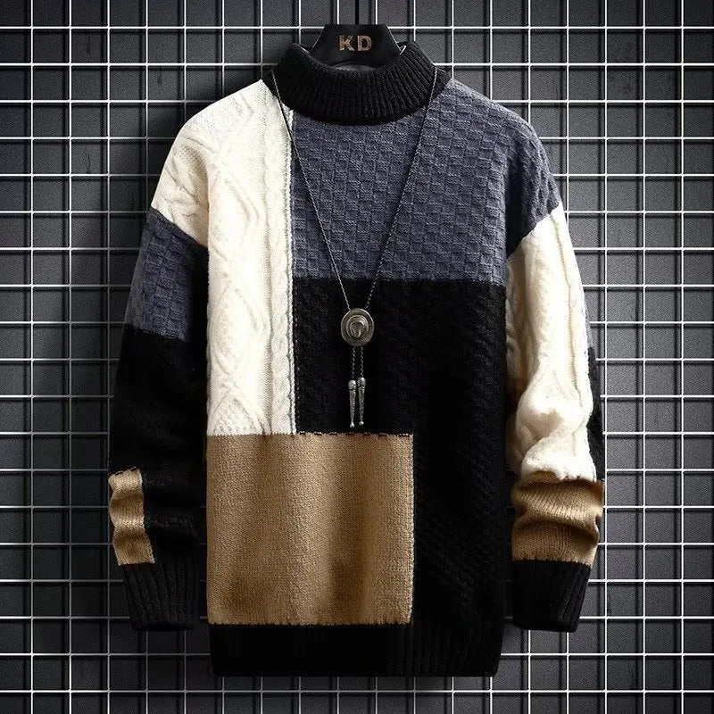 Knit Sweater - Chunky Knit Blend And Gentle Movement