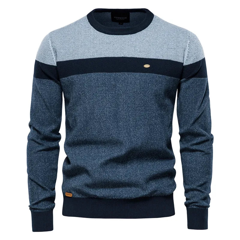 Knit Sweater - Lightweight Knit And Smooth Neckline Finish