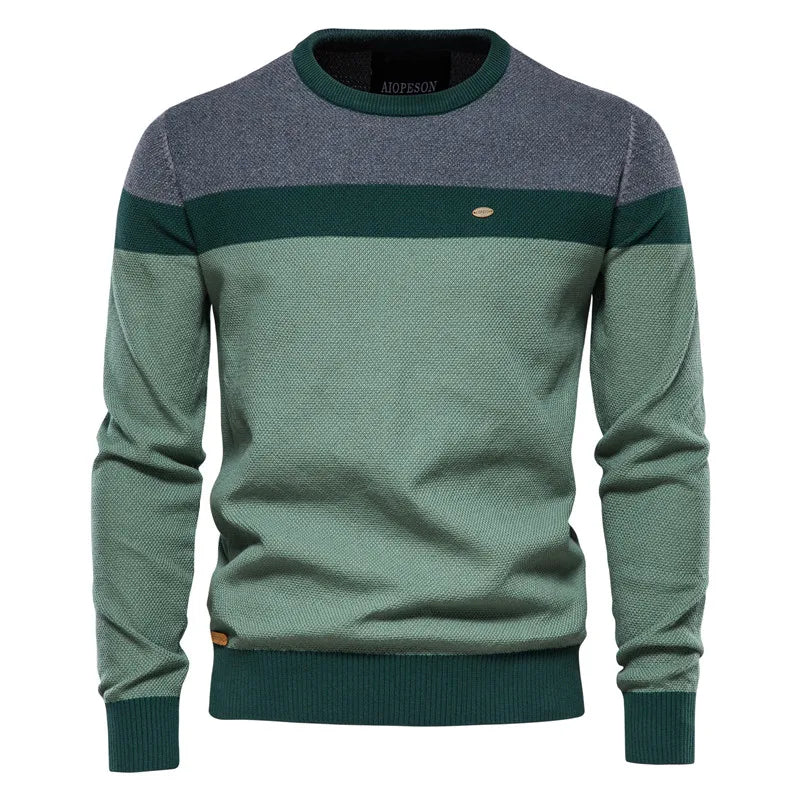 Knit Sweater - Lightweight Knit And Smooth Neckline Finish