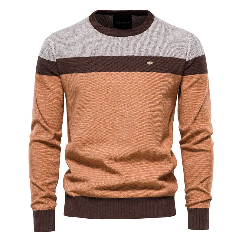 Knit Sweater - Lightweight Knit And Smooth Neckline Finish