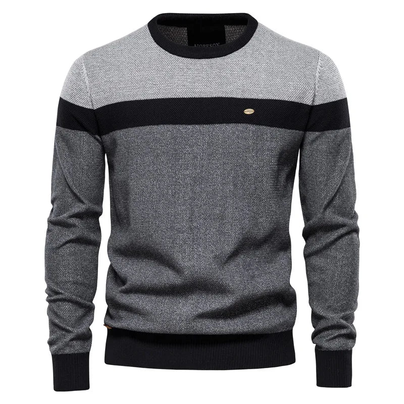 Knit Sweater - Lightweight Knit And Smooth Neckline Finish