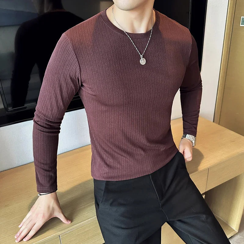 Knit Sweater - Soft Blend Construction & Warm Shape Support