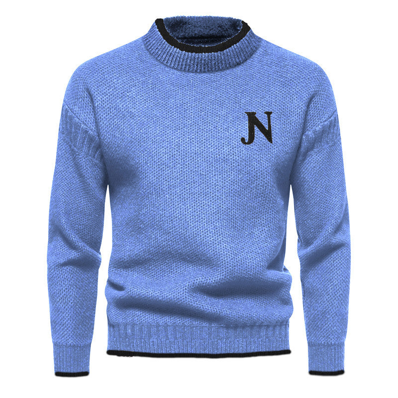 Knit Sweater - Soft Blend Fabric And Even Warmth Retains