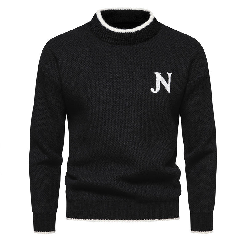 Knit Sweater - Soft Blend Fabric And Even Warmth Retains