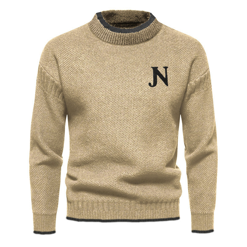 Knit Sweater - Soft Blend Fabric And Even Warmth Retains
