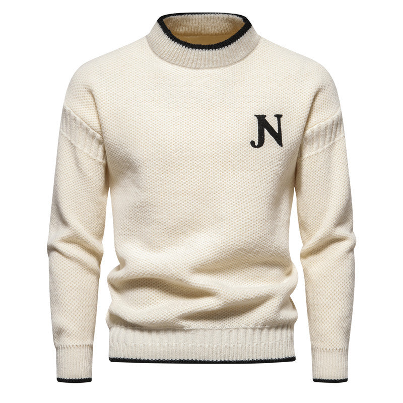 Knit Sweater - Soft Blend Fabric And Even Warmth Retains
