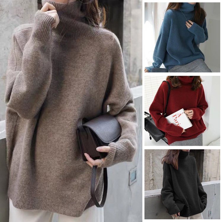 Knit Sweater – Soft Blend Knit & Light Breathable Stretch