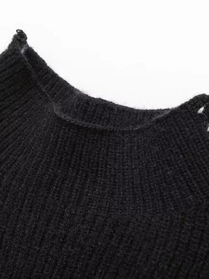Knit Sweater - Soft Knit Blend And Warm Stretch Fit