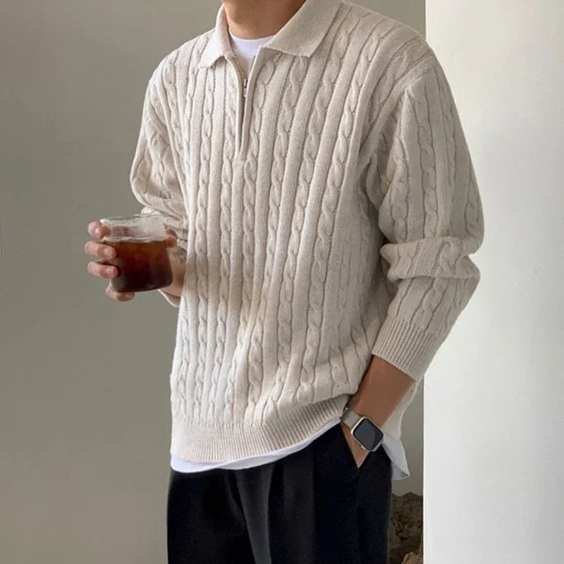 Knit Sweater - Vintage Knit Pattern & Holds Its Shape