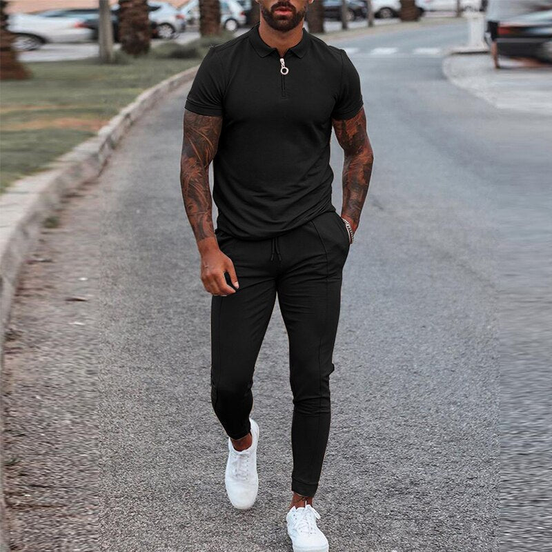 Leisure Outfit Set - Soft Blend Relaxed Fit And Easy Move
