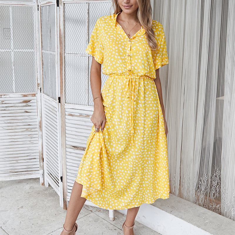 Lightweight Blend Dress - Loose Cut & Breathable Movement