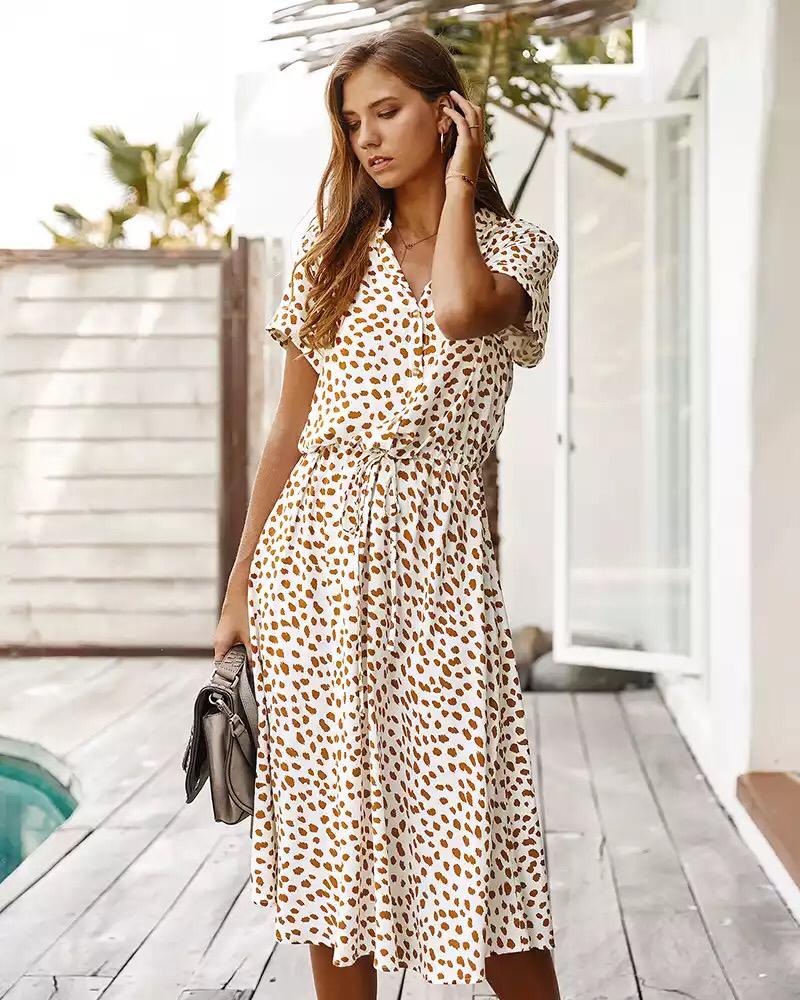 Lightweight Blend Dress - Loose Cut & Breathable Movement