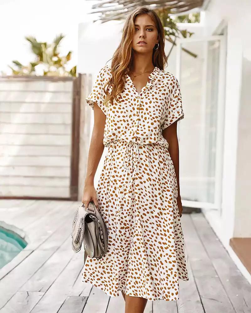 Lightweight Blend Dress - Loose Cut & Breathable Movement